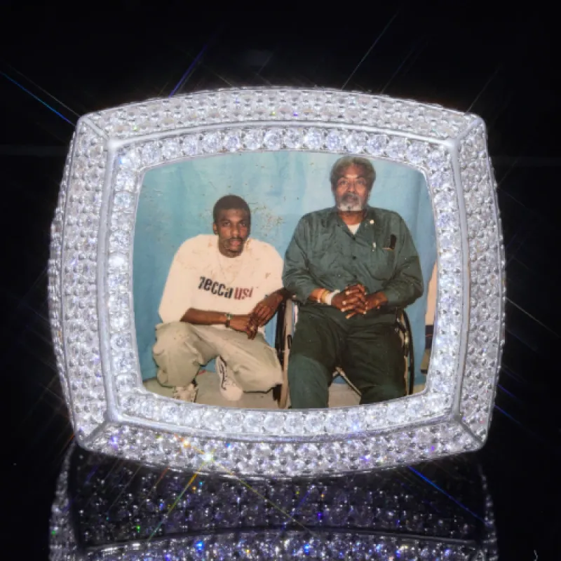 3D CUSTOM PICTURE ICED RING made by The GUU Shop