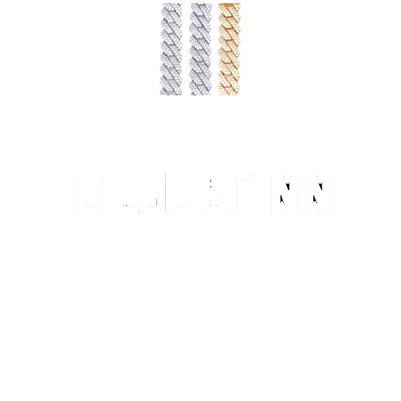 Custom Letters Baguette Two Layer Necklace made by The GUU Shop