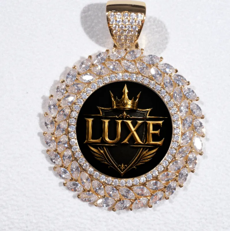 Large 3D Wheat Ear Custom Picture Pendant made by The GUU Shop