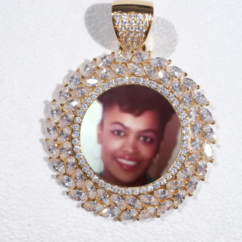 Large 3D Wheat Ear Custom Picture Pendant made by The GUU Shop