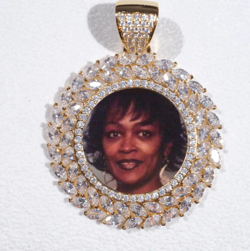 Large 3D Wheat Ear Custom Picture Pendant made by The GUU Shop