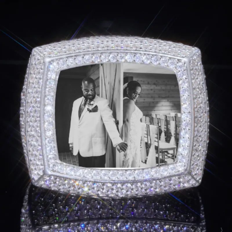3D CUSTOM PICTURE ICED RING made by The GUU Shop
