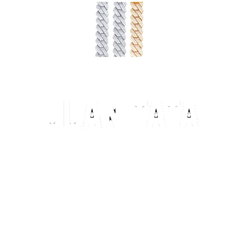 Custom Letters Baguette Two Layer Necklace made by The GUU Shop
