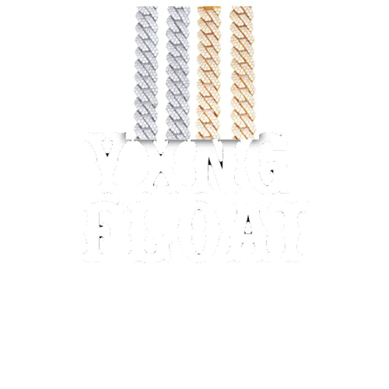 Custom Letters Freibeuter Font Necklace made by The GUU Shop