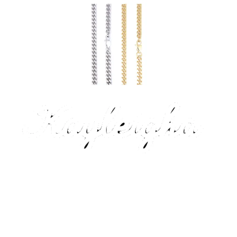 Script Custom Letter Necklace made by The GUU Shop