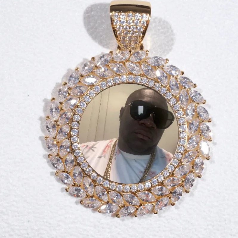 Large 3D Wheat Ear Custom Picture Pendant made by The GUU Shop