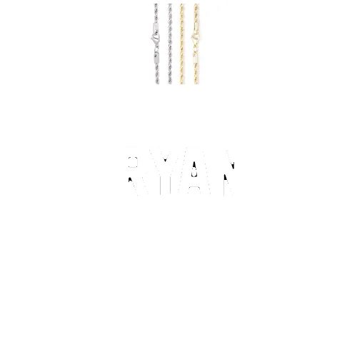 Custom Letters Baguette Two Layer Necklace sold by The GUU Shop