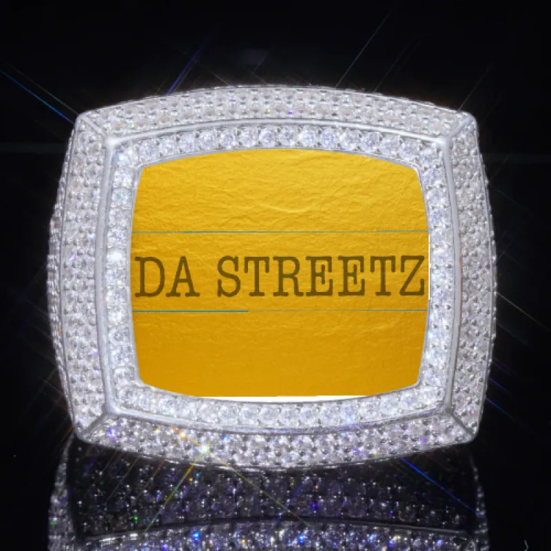 3D CUSTOM PICTURE ICED RING made by The GUU Shop