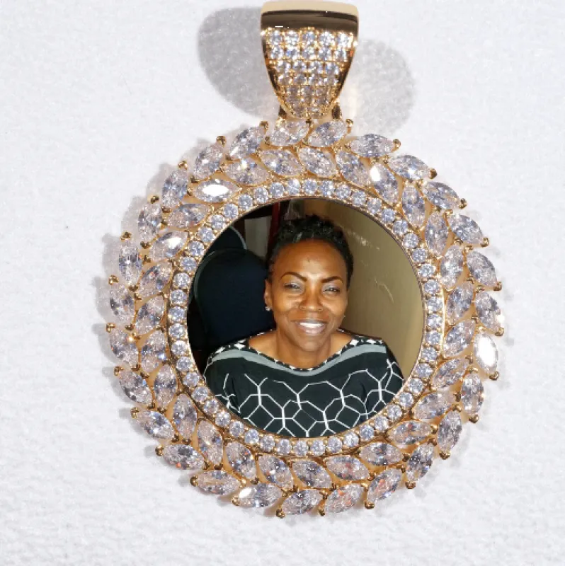 Large 3D Wheat Ear Custom Picture Pendant made by The GUU Shop