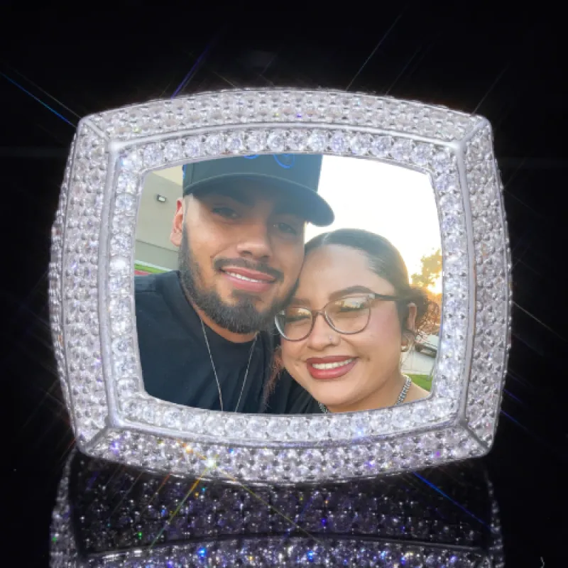 3D CUSTOM PICTURE ICED RING made by The GUU Shop