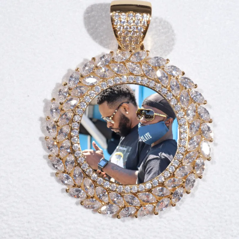 Large 3D Wheat Ear Custom Picture Pendant made by The GUU Shop