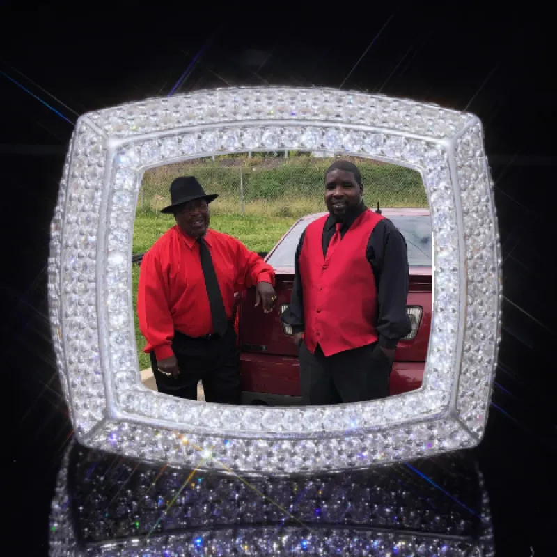 3D CUSTOM PICTURE ICED RING made by The GUU Shop