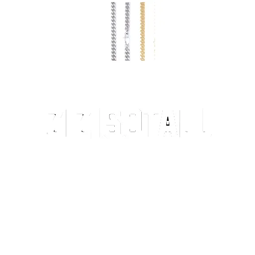 Custom Letters Baguette Two Layer Necklace sold by The GUU Shop