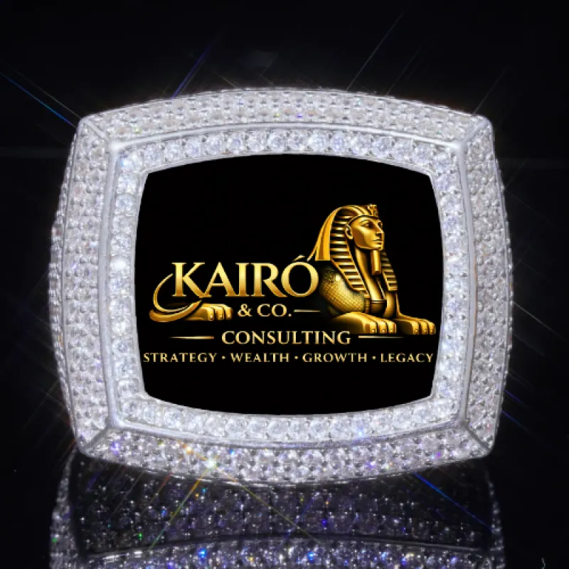 3D CUSTOM PICTURE ICED RING made by The GUU Shop
