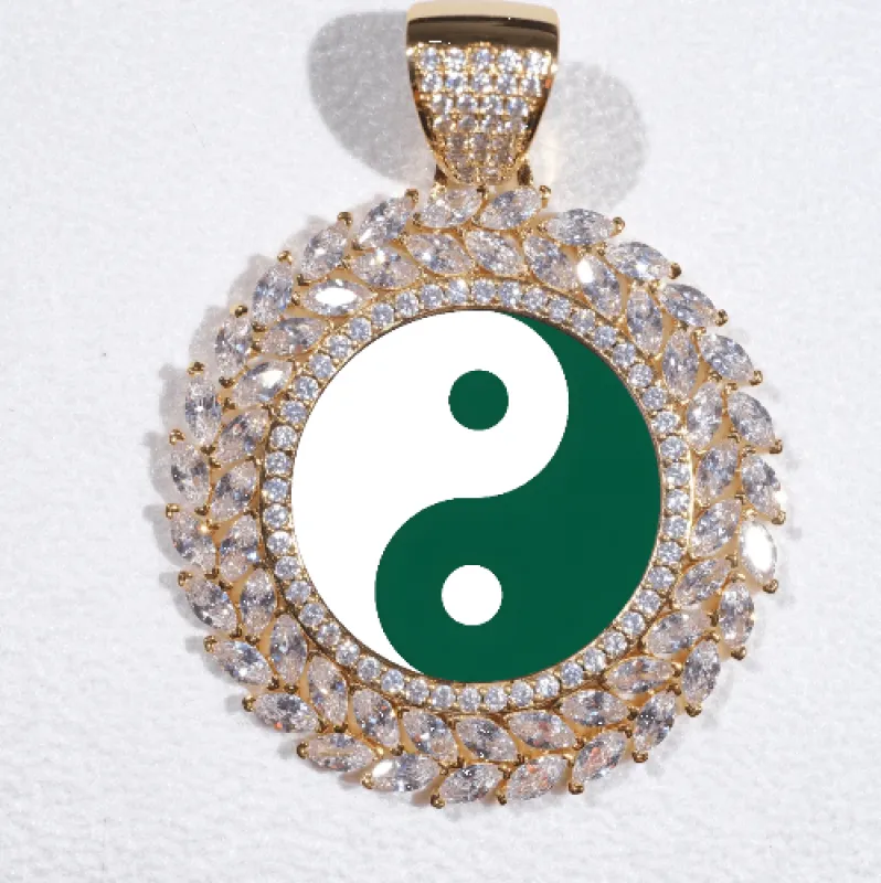 Large 3D Wheat Ear Custom Picture Pendant made by The GUU Shop
