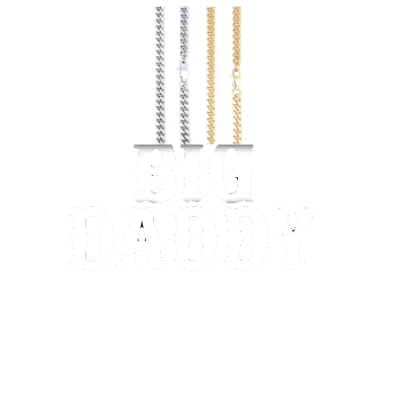 Custom Letters Freibeuter Font Necklace made by The GUU Shop