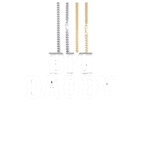 Custom Letters Freibeuter Font Necklace sold by The GUU Shop