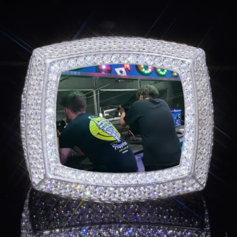 3D CUSTOM PICTURE ICED RING made by The GUU Shop