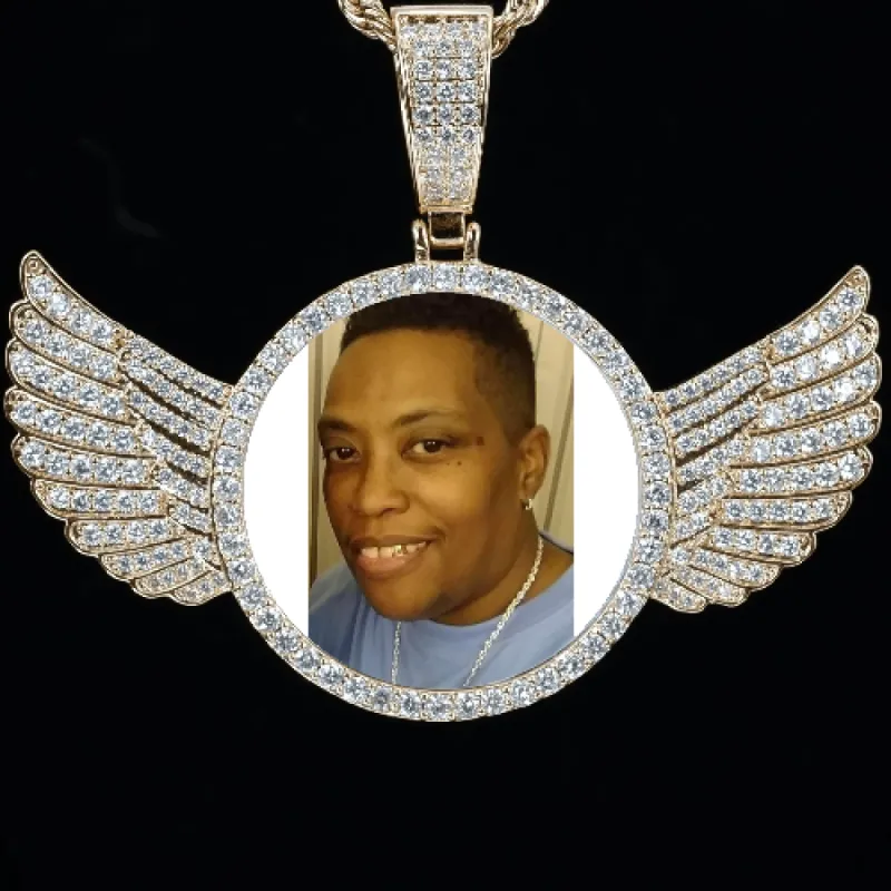 CUSTOM PICTURE PENDANT STYLE-4 sold by The GUU Shop