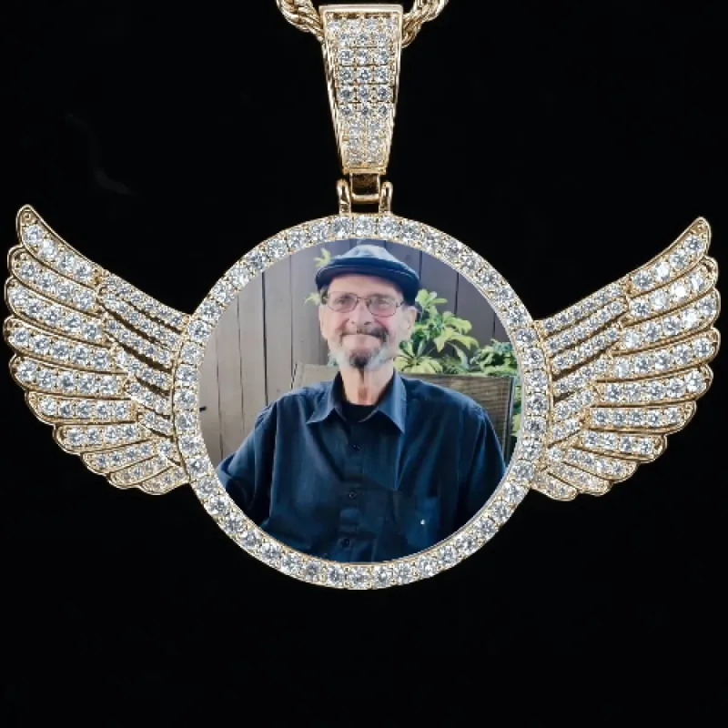 CUSTOM PICTURE PENDANT STYLE-4 sold by The GUU Shop