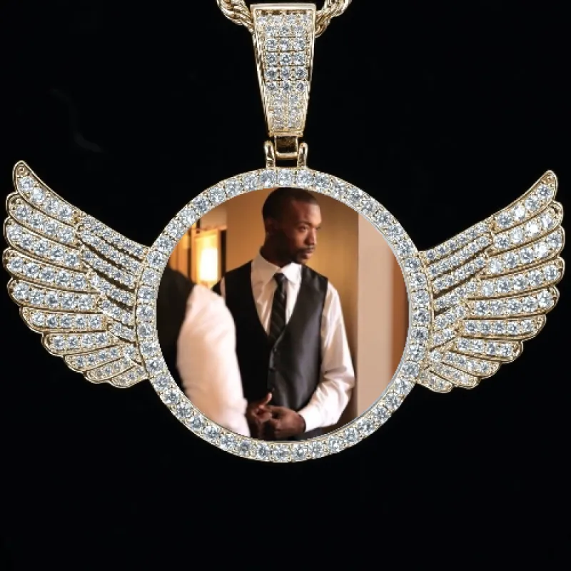 CUSTOM PICTURE PENDANT STYLE-4 sold by The GUU Shop