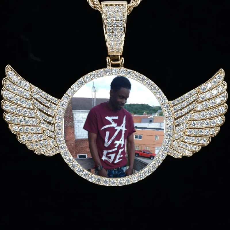 CUSTOM PICTURE PENDANT STYLE-4 sold by The GUU Shop