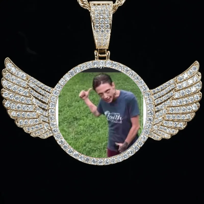 CUSTOM PICTURE PENDANT STYLE-4 sold by The GUU Shop