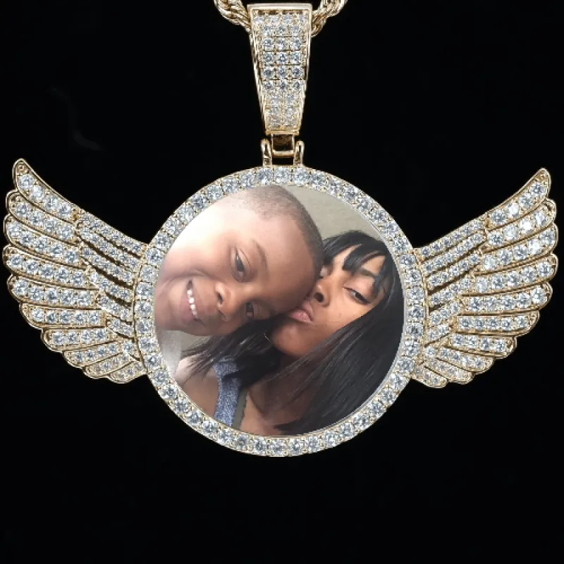 CUSTOM PICTURE PENDANT STYLE-4 sold by The GUU Shop