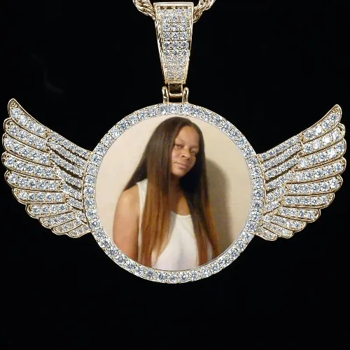 CUSTOM PICTURE PENDANT STYLE-4 sold by The GUU Shop