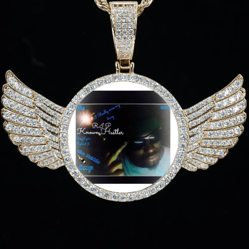 CUSTOM PICTURE PENDANT STYLE-4 sold by The GUU Shop