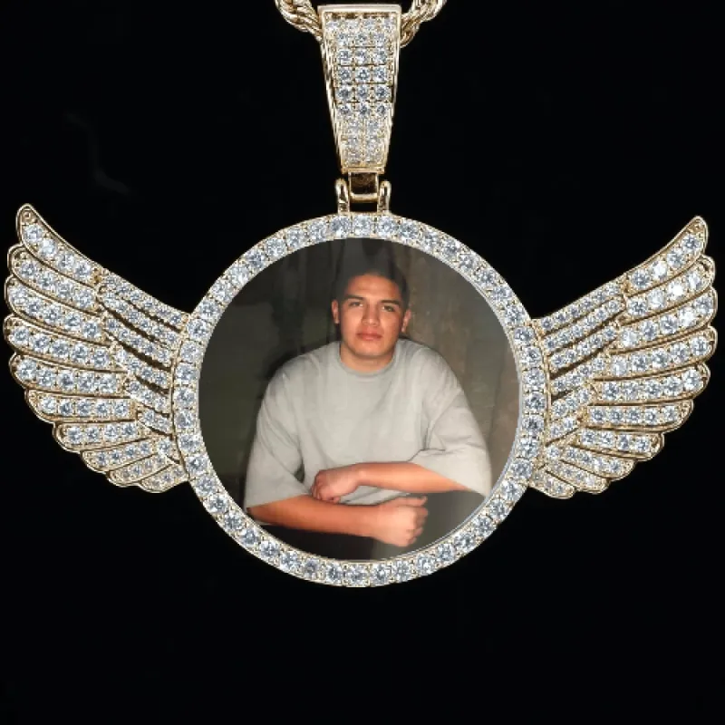 CUSTOM PICTURE PENDANT STYLE-4 sold by The GUU Shop