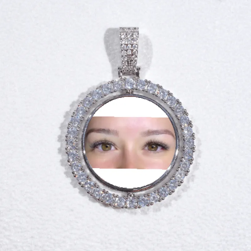 3D Spinning 2-Faced Custom Picture Pendant sold by The GUU Shop