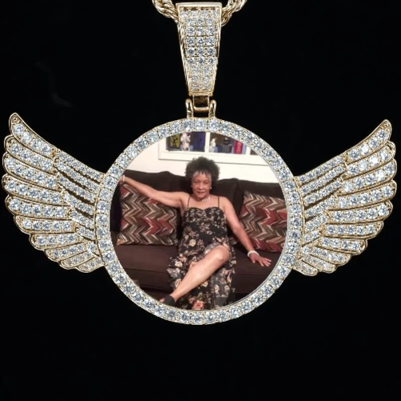 CUSTOM PICTURE PENDANT STYLE-4 sold by The GUU Shop