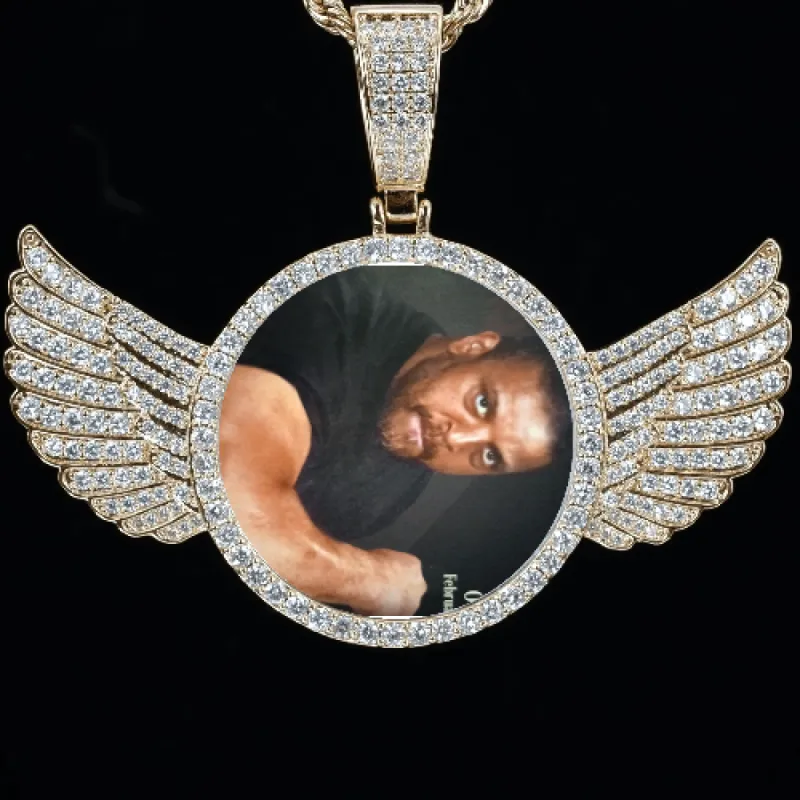 CUSTOM PICTURE PENDANT STYLE-4 sold by The GUU Shop