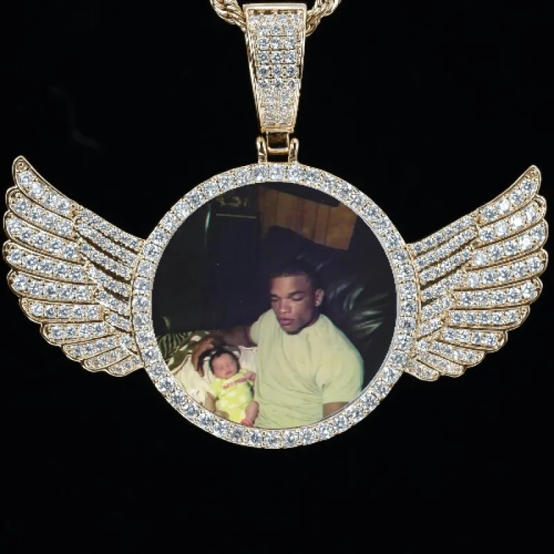 CUSTOM PICTURE PENDANT STYLE-4 sold by The GUU Shop