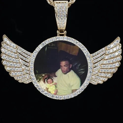 CUSTOM PICTURE PENDANT STYLE-4 sold by The GUU Shop