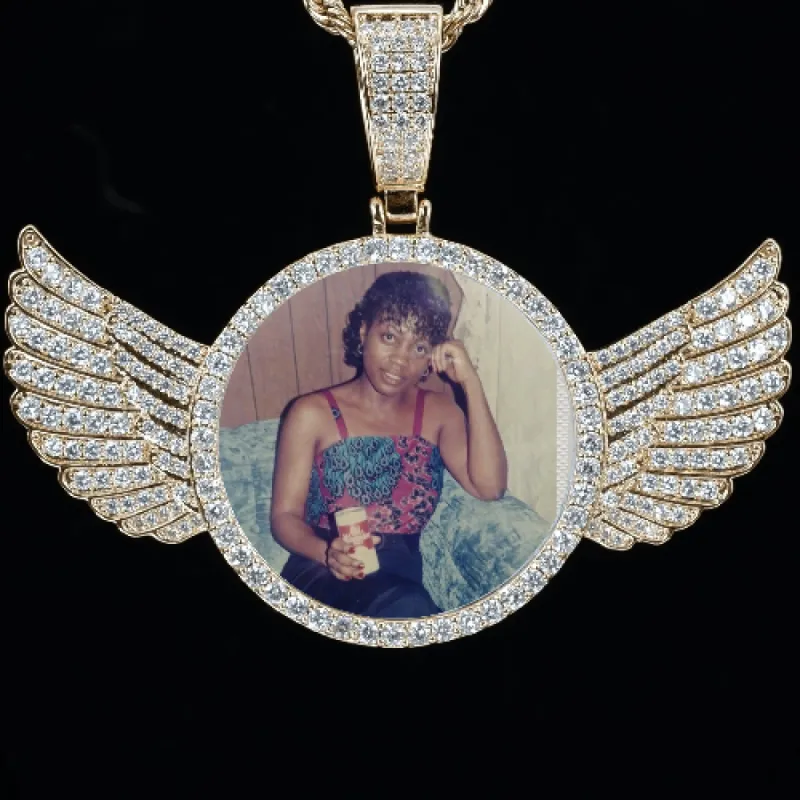 CUSTOM PICTURE PENDANT STYLE-4 sold by The GUU Shop