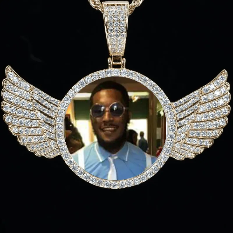 CUSTOM PICTURE PENDANT STYLE-4 sold by The GUU Shop