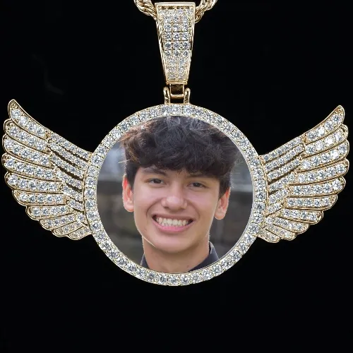 CUSTOM PICTURE PENDANT STYLE-4 sold by The GUU Shop