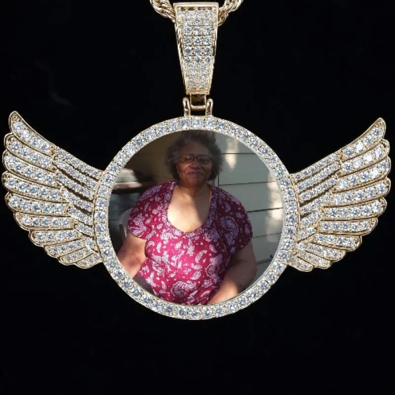 CUSTOM PICTURE PENDANT STYLE-4 sold by The GUU Shop