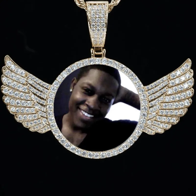 CUSTOM PICTURE PENDANT STYLE-4 sold by The GUU Shop