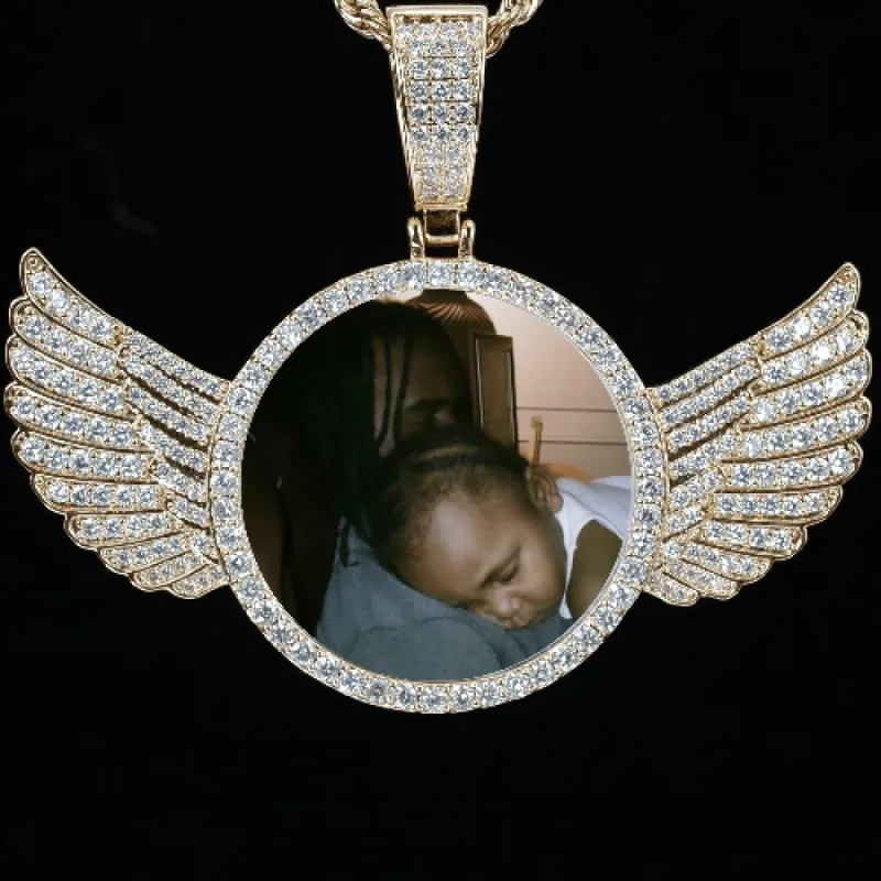 CUSTOM PICTURE PENDANT STYLE-4 sold by The GUU Shop