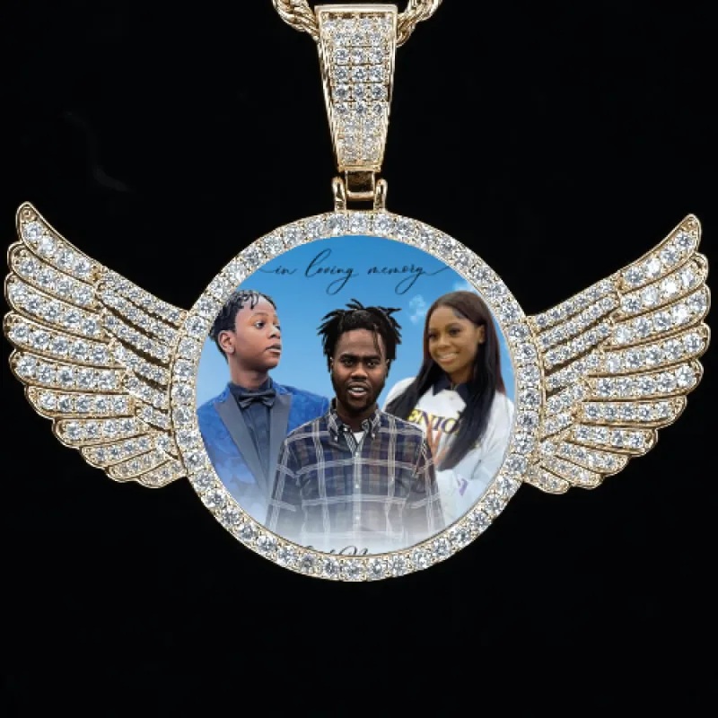 CUSTOM PICTURE PENDANT STYLE-4 sold by The GUU Shop