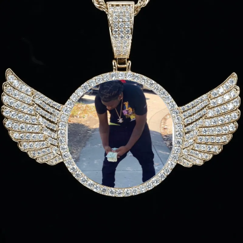 CUSTOM PICTURE PENDANT STYLE-4 sold by The GUU Shop