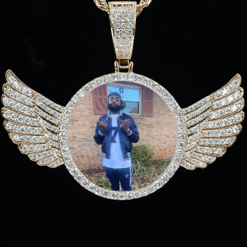 CUSTOM PICTURE PENDANT STYLE-4 sold by The GUU Shop