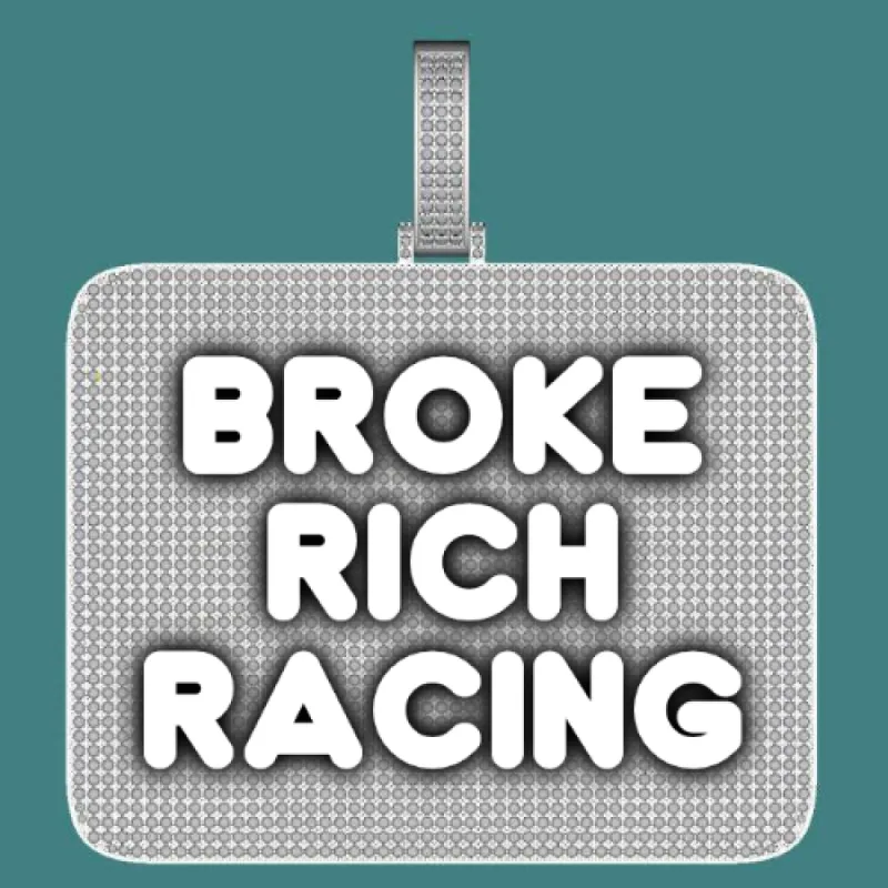 CUSTOM LETTER NECKLACE 3D BIG SQUARE sold by The GUU Shop