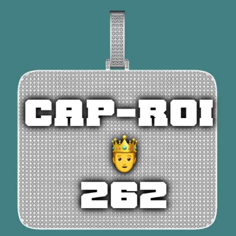 CUSTOM LETTER NECKLACE 3D BIG SQUARE sold by The GUU Shop