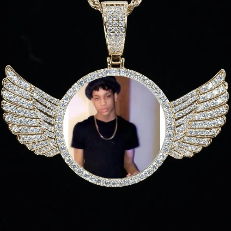 CUSTOM PICTURE PENDANT STYLE-4 sold by The GUU Shop