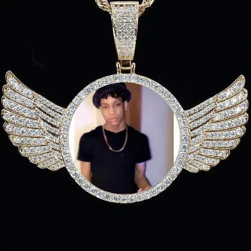 CUSTOM PICTURE PENDANT STYLE-4 sold by The GUU Shop