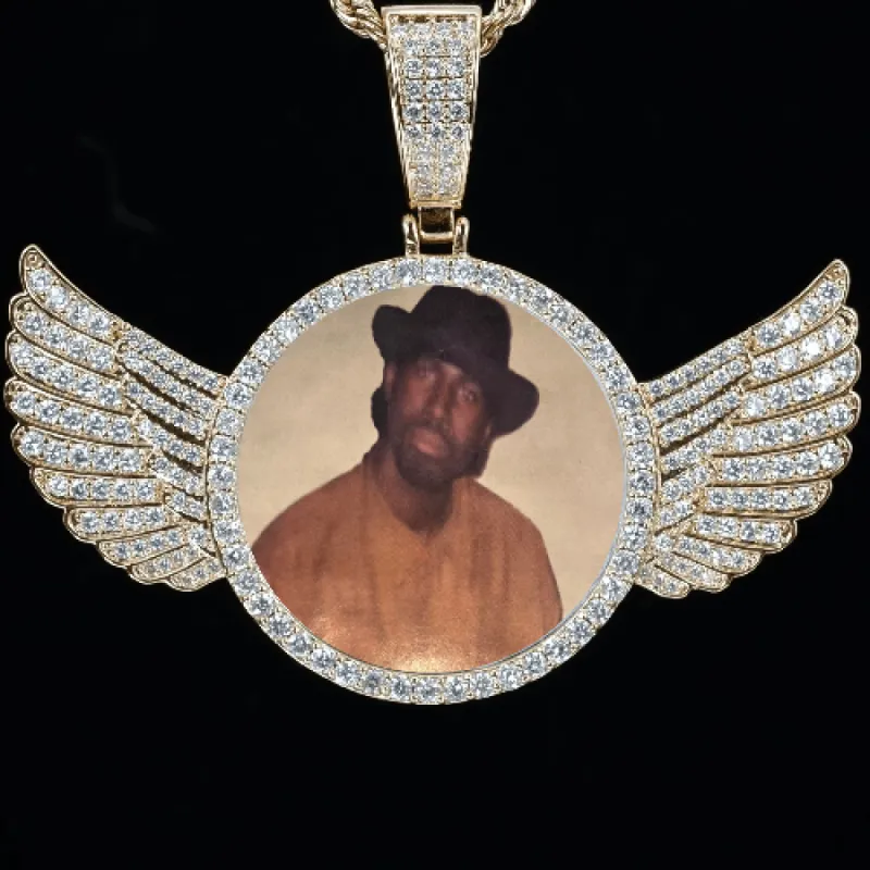 CUSTOM PICTURE PENDANT STYLE-4 sold by The GUU Shop